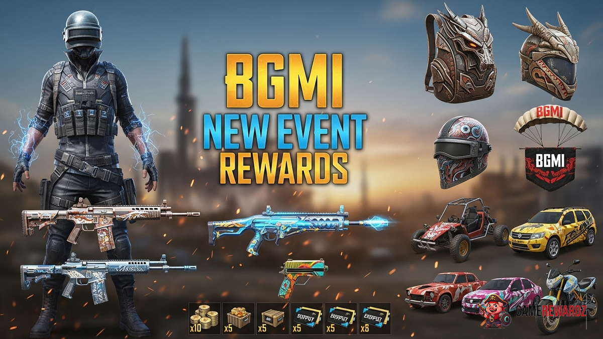 BGMI New Event Rewards Explained